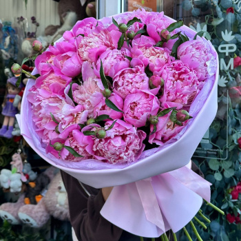 25 пионов